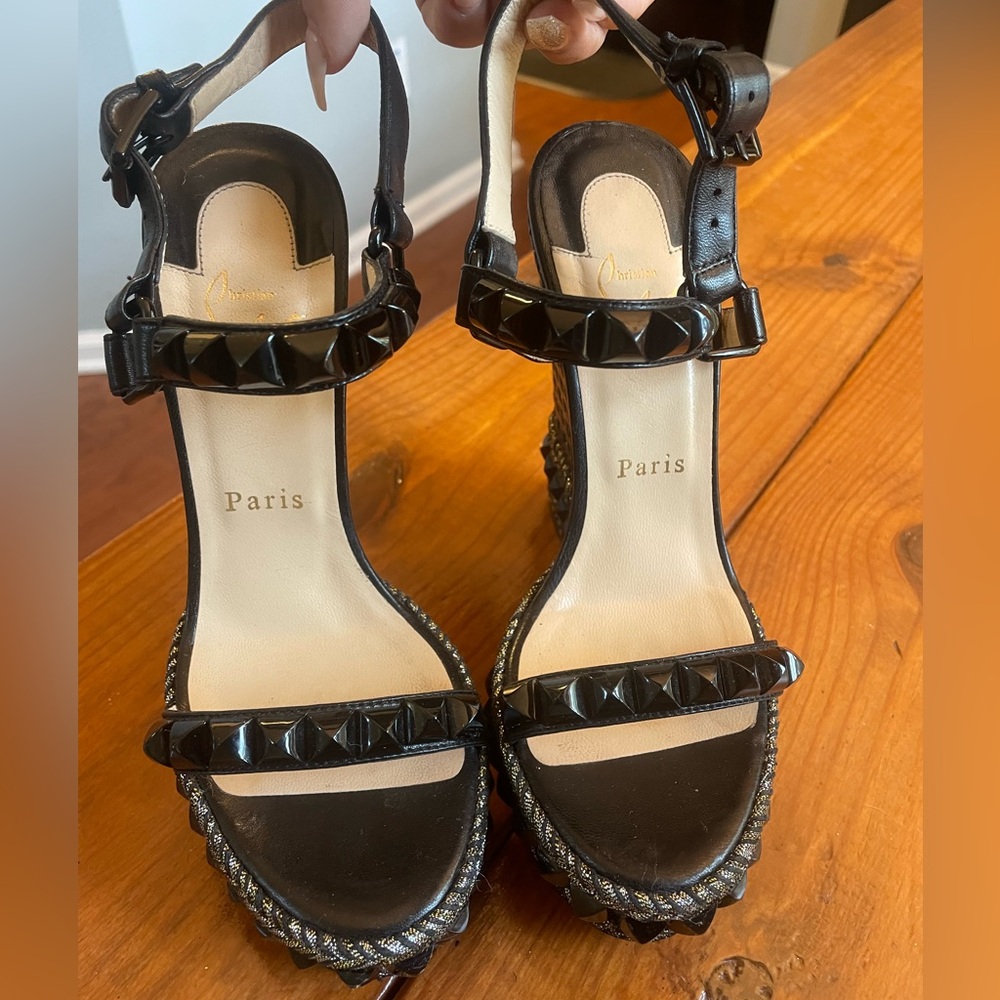 Christian Louboutin wedges